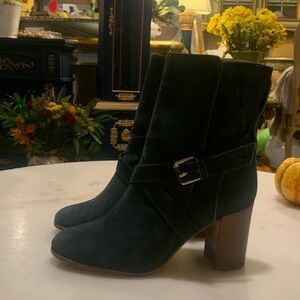 Kate Spade Blue Suede Boot Size 8 M